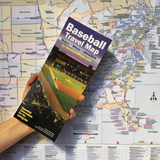 WE SELL DREAMS! The 2018 Baseball Travel Map is available right now!
