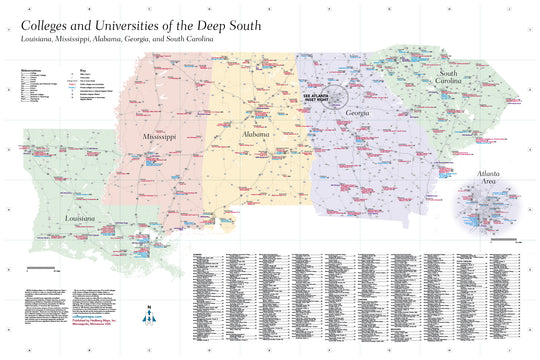 The Deep South Colleges and Universities