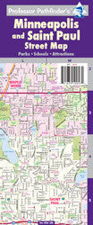 Minneapolis and Saint Paul Street Map