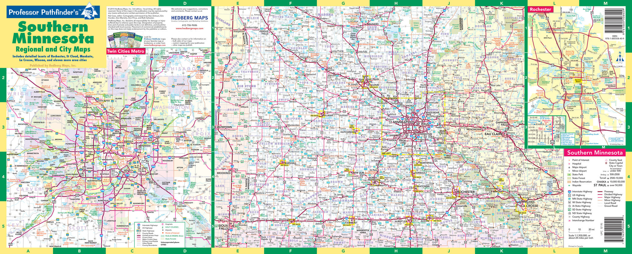 Sw Minnesota Map Southern Minnesota Regional – Hedberg Maps